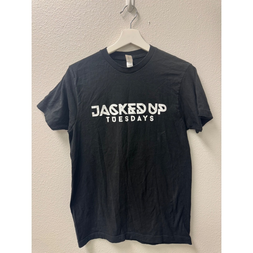 Jacked Up Tuesdays Bacardi Black‎ Graphic T-Shirt Tultex 202 M